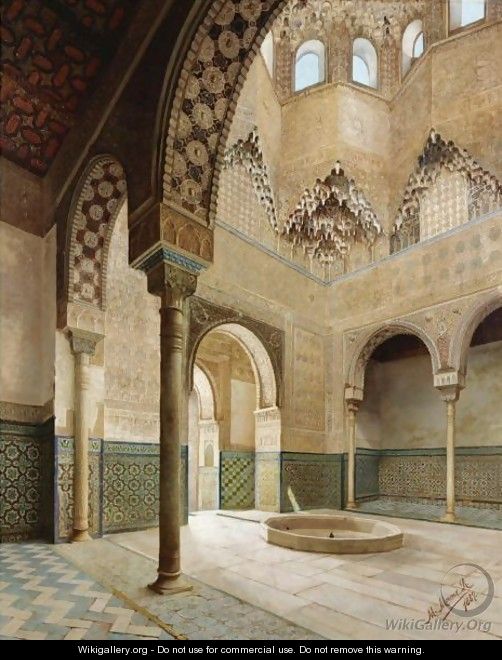 Moorish Interior - Matias Moreno Roda