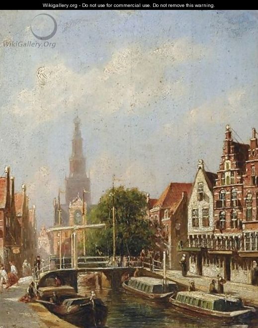The Kaaswaag On A Sunny Day, Alkmaar - Pieter Gerard Vertin
