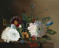 Flowers On A Ledge - Maria Elisabeth Crommelin