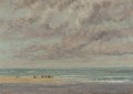 Marine, Les Equilleurs - Gustave Courbet