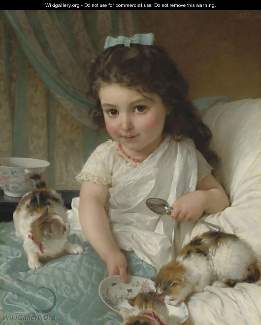 The Morning Meal - Emile Munier