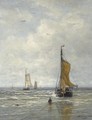 'La Rentree Des Pecheurs' - Hendrik Willem Mesdag