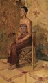 A Portrait Of A Seated Javanese Beauty - Isaac Israels