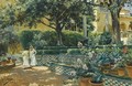 Gardens Of The Alcazar, Seville - Manuel Garcia y Rodriguez