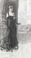 La Dame En Noir - Felicien Rops