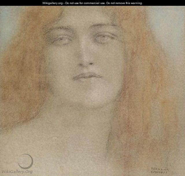 Etude De Femme 3 - Fernand Khnopff