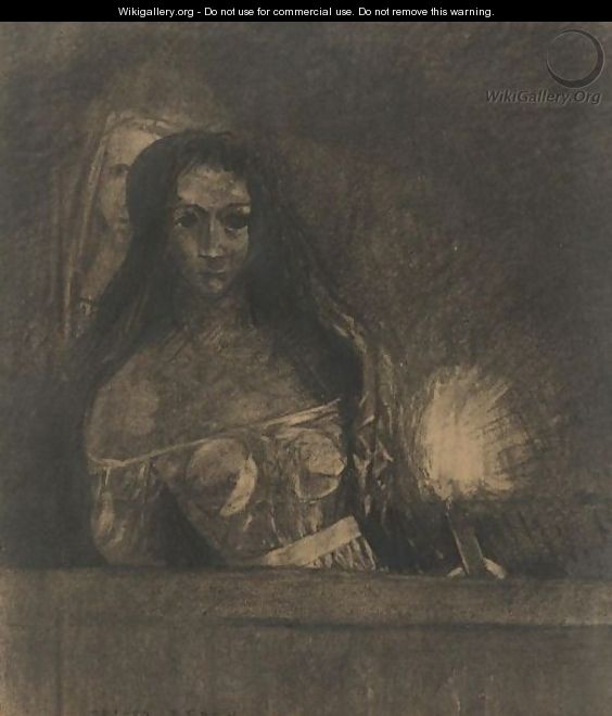 Le Flambeau - Odilon Redon