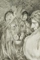 Daniel In The Lion's Den - Max Klinger