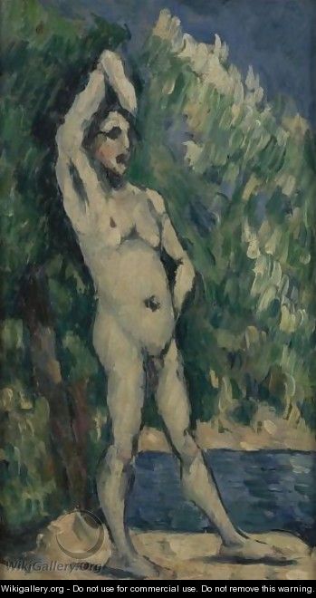 Baigneur Debout - Paul Cezanne