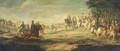 A Landscape With A Cavalry Skirmish Between Christians And Turks - Pietro Graziani