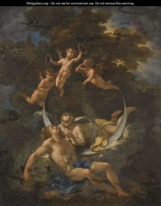 Diana And Endymion - Michele Da Parma (see Rocca)