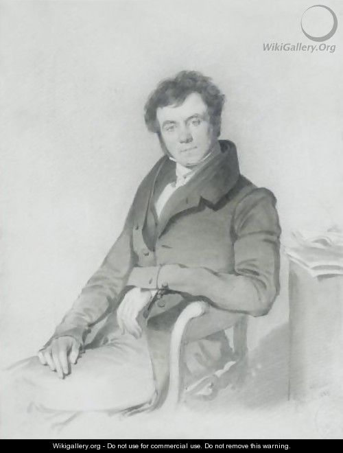 Portrait Of A Gentleman - Daniel Maclise