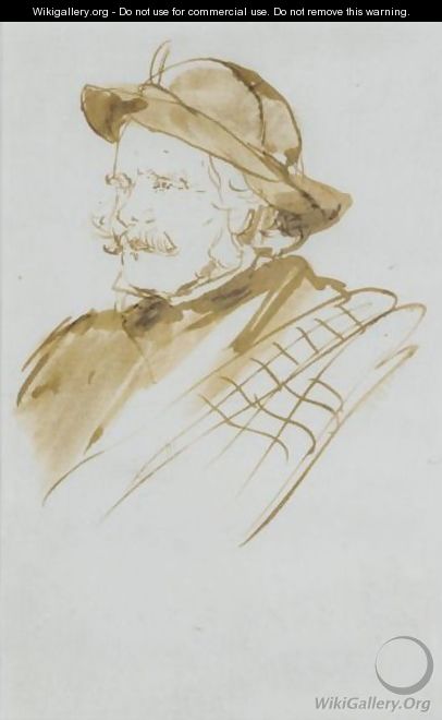 Portrait Study Of John Campbell, 2nd Marquess Of Breadalbane (1796-1862) - Sir Edwin Henry Landseer