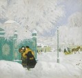 Winter Scene - Boris Kustodiev