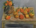 Still Life With Oranges - Boris Dmitrievich Grigoriev