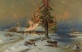 Early Evening In Winter - Iulii Iul'evich (Julius) Klever