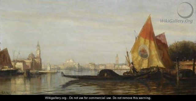 View Of Venice - (after) Aleksei Petrovich Bogoliubov