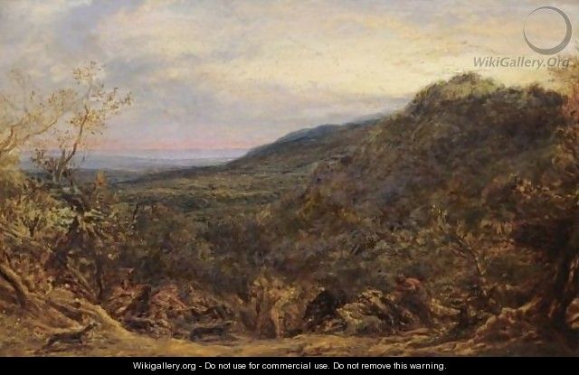The Boar Hunt In Olden Times - John Linnell