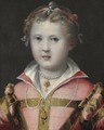 Ritratto Di Bambina In Abito Rosa - Girolamo Mazzola Bedoli
