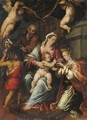 Matrimonio Mistico Di Santa Caterina - (after) (Giovanni Frencesco Bezzi) Nosadella
