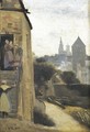 Maison Et Angle D'Une Rue A Semur En Auxois - Jean-Baptiste-Camille Corot