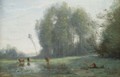 La Mare Aux Vaches - Jean-Baptiste-Camille Corot