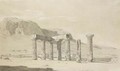 A View Of The Ruins And Temple At Corinth - Thomas Hartley Cromek