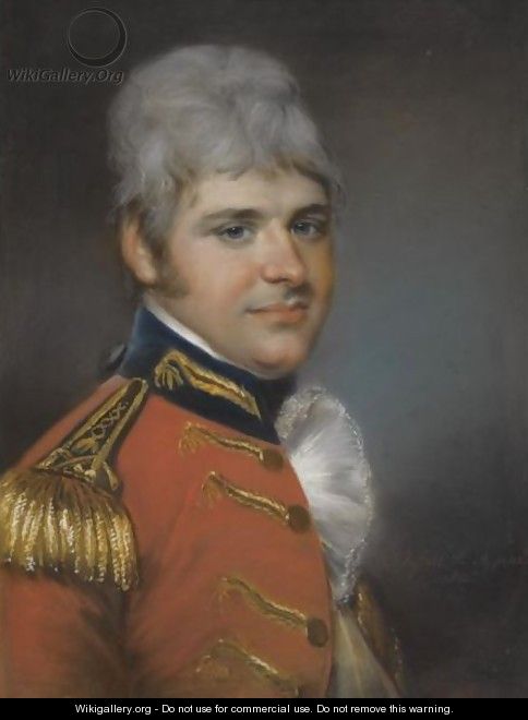 Portrait Of Captain Benjamin Sydenham (1777-1828) - John Russell