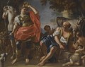 Erminia Among The Shepherds - Francesco de Mura
