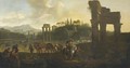 Rome, A View Of The Campo Vaccino - Pieter Boddingh Van Laer