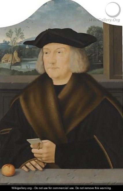 Portrait Of A Gentleman, Said To Be Martin Imhoff - South Netherlandish School