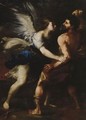 Jacob Wrestling With The Angel - Luca Giordano