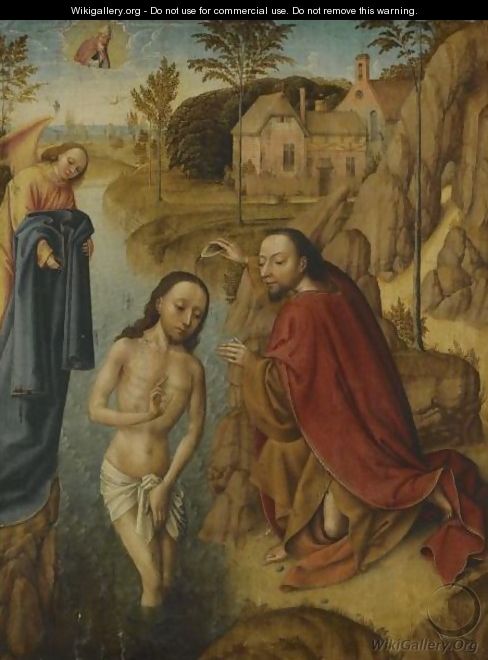 The Baptism Of Christ - (after) Dieric The Elder Bouts