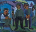 Three Farmers - Ernst Ludwig Kirchner