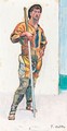 Lansquenet With Sword - Ferdinand Hodler