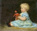 Marie Anker With Doll, 1873 - Albert Anker