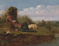 The Lazy Fisherman - William Tylee Ranney