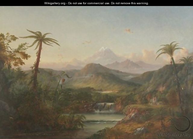 Chimborazo, Queen Of The Andes - Alexander Francois Loemans