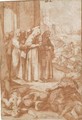 St Clare Repulsing The Saracens From Assisi - Ventura Salimbeni