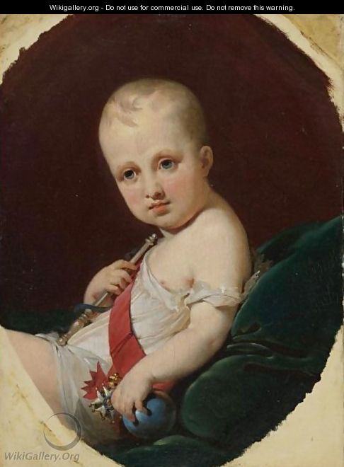 Portrait Of Napoleon Francois Joseph Charles Bonaparte, King Of Rome (1811-1832) - Jean Baptiste Mauzaisse