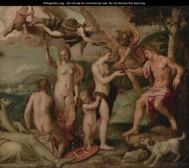 The Judgement Of Paris - Lambert Sustris