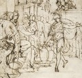 Camillus And Brennus - Perino del Vaga (Pietro Bonaccors)