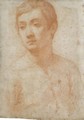 Head Of A Youth Looking To The Right - Lorenzo Lippi