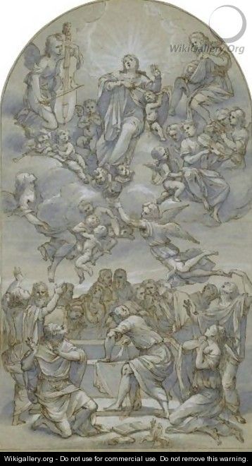 The Assumption Of The Virgin - Giuseppe Ruggieri