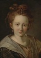 Portrait Of A Girl, Possibly The Artist's Daughter - (after) Hans Von Aachen