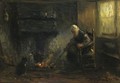 At The Hearth - Jozef Israels