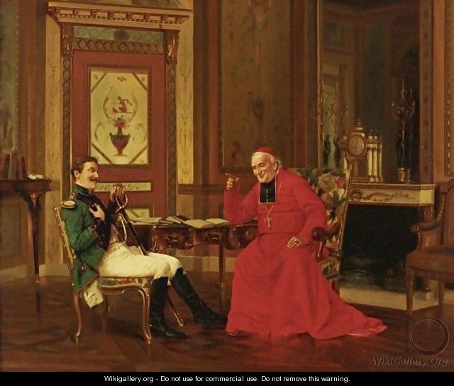 An Audience With The Cardinal - Alfred Charles Weber