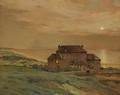 Moonlight By The Sea - Jean-Charles Cazin