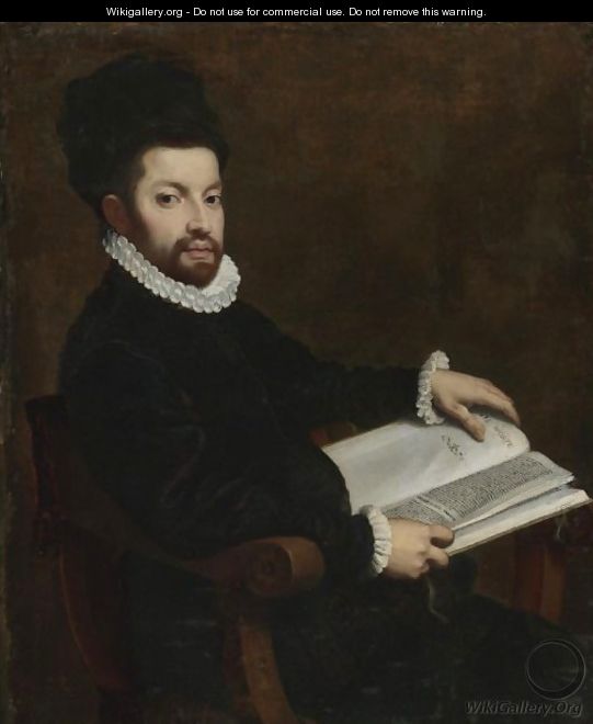 Portrait Of Ercole Tasso - (after) Giovanni Battista Moroni