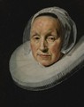 Portrait Of A Woman In A White Ruff - (after) Frans Hals